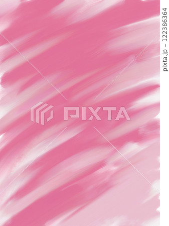 ピンク色のペイント背景テクスチャ 122386364