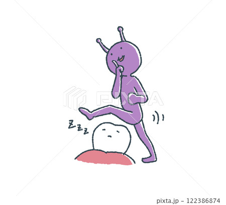 ゆるい虫歯菌は歯をまたぐ ゆるい虫歯菌は歯をまたぐ 122386874