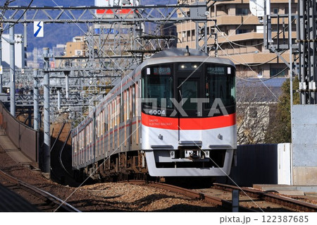 【山陽電鉄】6000系 直通特急（阪神本線：大物駅） 122387685