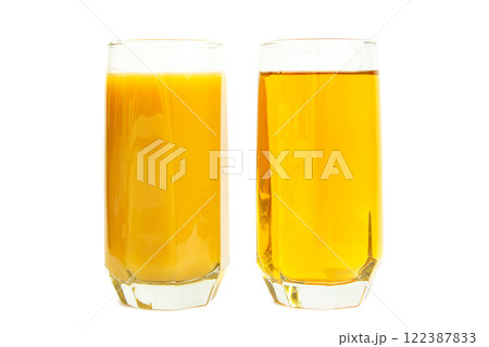 juice in glass 122387833
