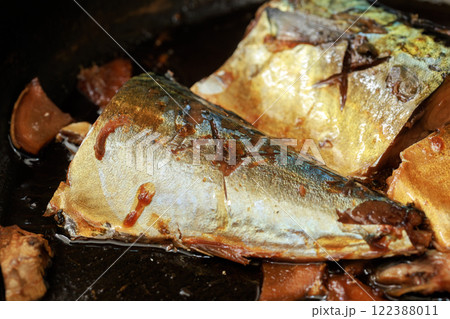 サバの煮付け　自家製 122388011