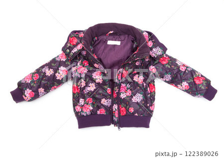 childrens jacket isolated on white 122389026