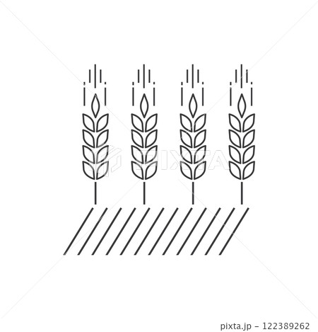 Wheat Logo icon 122389262