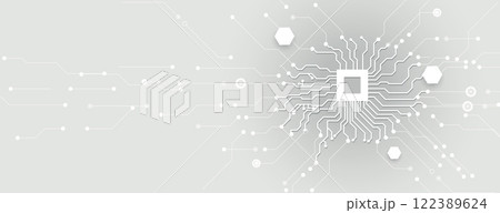 Circuit digital human brain technology concept Circuit digital human brain technology concept 122389624