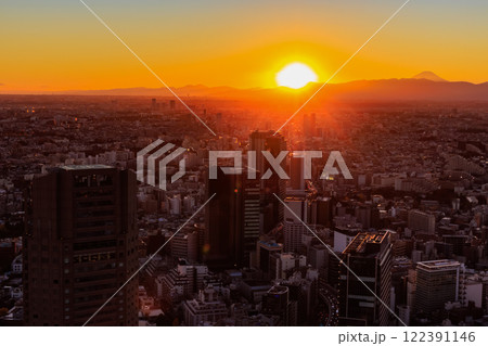東京 渋谷区 渋谷スクランブルスクエアの展望施設 SHIBUYA SKY(渋谷スカイ)からの眺め 東京 渋谷区 渋谷スクランブルスクエアの展望施設 SHIBUYA SKY(渋谷スカイ)からの眺め 122391146