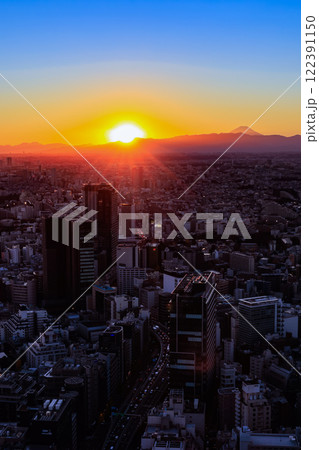 東京 渋谷区 渋谷スクランブルスクエアの展望施設 SHIBUYA SKY(渋谷スカイ)からの眺め 東京 渋谷区 渋谷スクランブルスクエアの展望施設 SHIBUYA SKY(渋谷スカイ)からの眺め 122391150