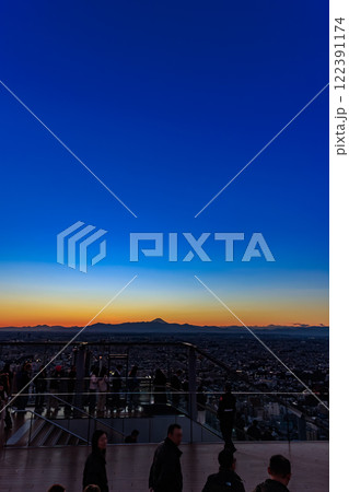 東京 渋谷区 渋谷スクランブルスクエアの展望施設 SHIBUYA SKY(渋谷スカイ)からの眺め 東京 渋谷区 渋谷スクランブルスクエアの展望施設 SHIBUYA SKY(渋谷スカイ)からの眺め 122391174