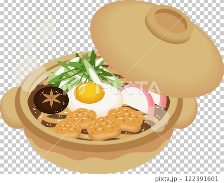 味噌煮込みうどんのイラスト素材 [122391601] - PIXTA