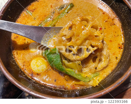 スープカレーのレンコン 122393166