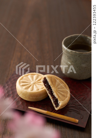 和菓子　粒あんもなか　イメージ 122393455