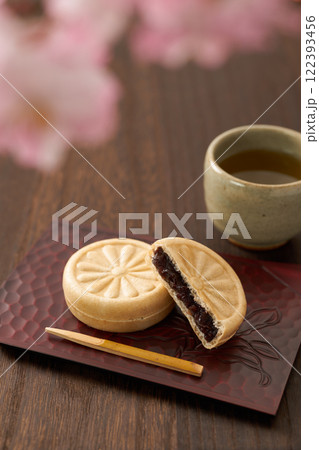 和菓子　粒あんもなか　イメージ 122393456