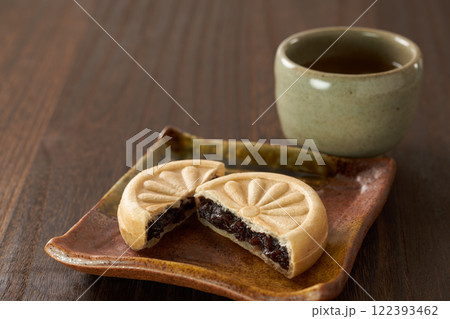 和菓子　粒あんもなか　イメージ 122393462