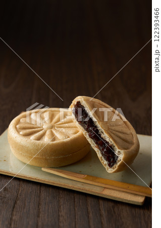 和菓子　粒あんもなか　イメージ 122393466