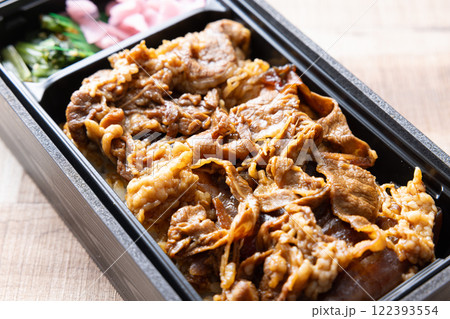 美味しい国産牛肉の牛めし弁当 美味しい国産牛肉の牛めし弁当 122393554