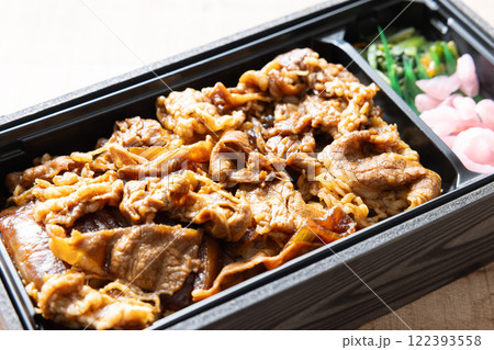 美味しい国産牛肉の牛めし弁当 美味しい国産牛肉の牛めし弁当 122393558