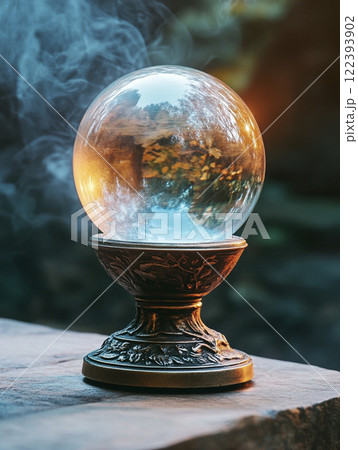 占いの水晶玉　AI画像 122393902