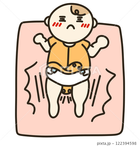 オムツ替え オムツ替え 122394598