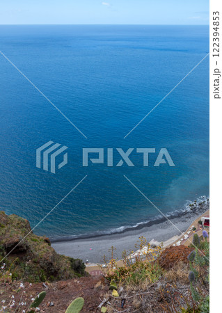 View on the Atlantic ocean, Canico, Madeira, Portugal 122394853