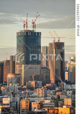 建設中のトーチタワー　東京駅前常盤橋プロジェクト 122395401