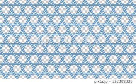 Modern Japanese pattern [Basket weave] Seamless Edo Komon 122398329