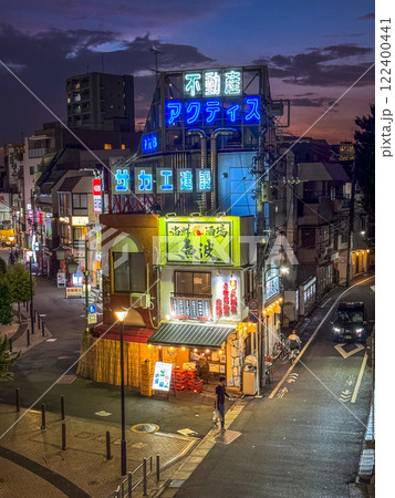 Shiinamachi Station iconic restaurant in Toshima, Tokyo, Japan Shiinamachi Station iconic restaurant in Toshima, Tokyo, Japan 122400441