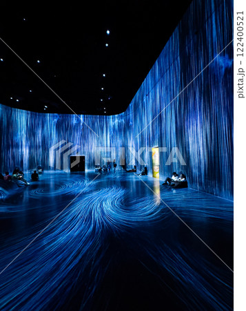 Temalbas Borderless art light installation and illumination in Aomi, Tokyo, Japan Temalbas Borderless art light installation and illumination in Aomi, Tokyo, Japan 122400521