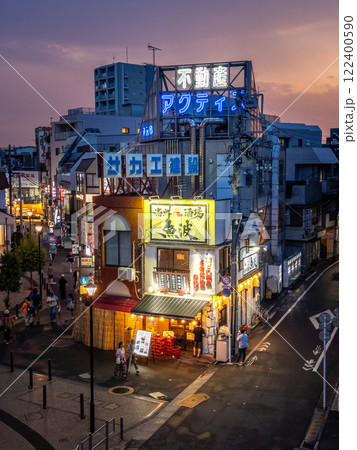 Shiinamachi Station iconic restaurant in Toshima, Tokyo, Japan Shiinamachi Station iconic restaurant in Toshima, Tokyo, Japan 122400590