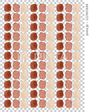 Pattern with watercolor spots. Mosaic watercolor background with paint strokes for your design 122401688