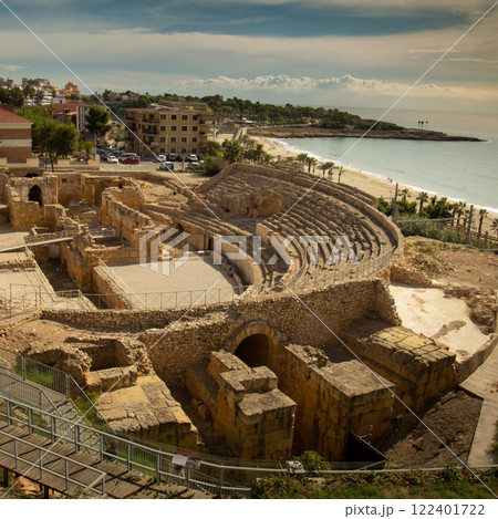 Amphitheatre of Tarraco, now Tarragona - Catalonia, Spain Amphitheatre of Tarraco, now Tarragona - Catalonia, Spain 122401722