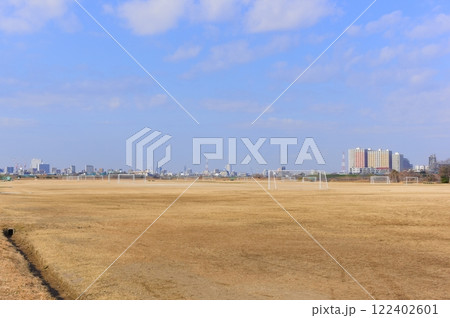 東京都江戸川区江戸川河川敷2025年1月 東京都江戸川区江戸川河川敷2025年1月 122402601