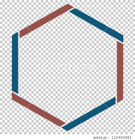 多邊形框架 多邊形框架 122403081