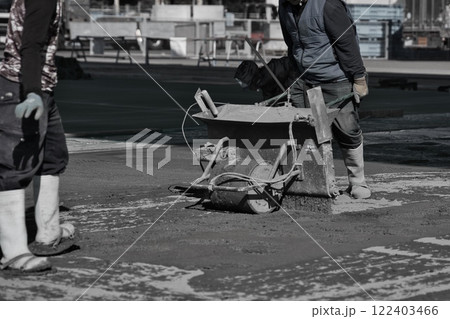 左官工事 フェロコン仕上げ 左官工事 フェロコン仕上げ 122403466