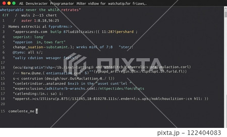 This code snippet illustrates key aspects of...のイラスト素材 [122404083] - PIXTA