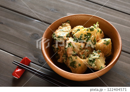 じゃがいもの明太マヨ和え 122404571