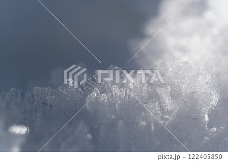 雪の結晶 氷の造形 雪の結晶 氷の造形 122405850