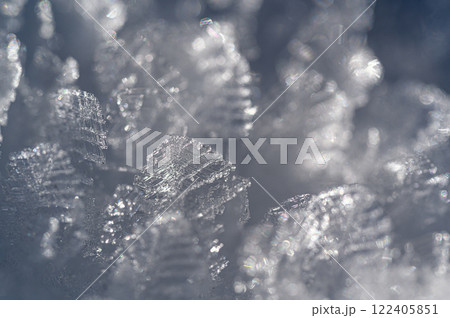 雪の結晶 氷の造形 雪の結晶 氷の造形 122405851