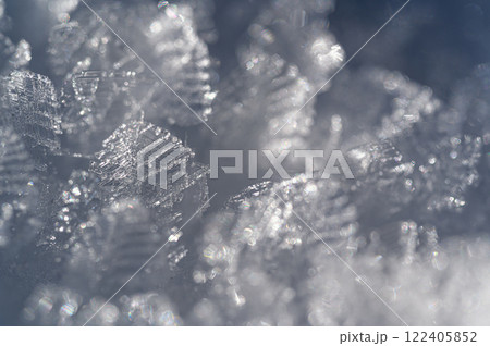 雪の結晶 氷の造形 雪の結晶 氷の造形 122405852