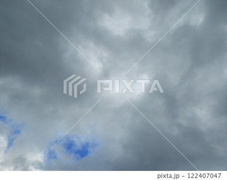 曇り空の風景素材 曇り空の風景素材 122407047