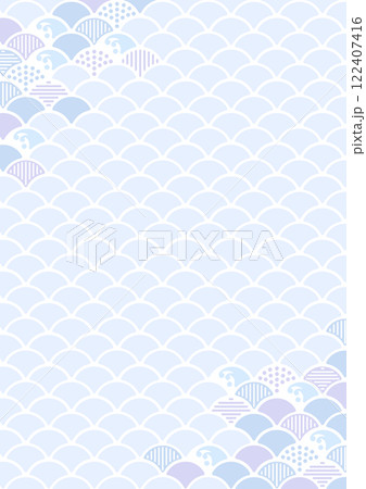 モダン青海波 モダン青海波 122407416