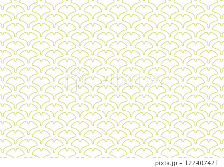 モダン青海波_秋 122407421