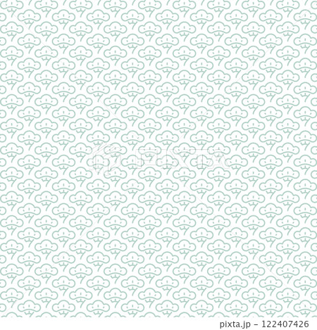 モダン青海波_冬 モダン青海波_冬 122407426