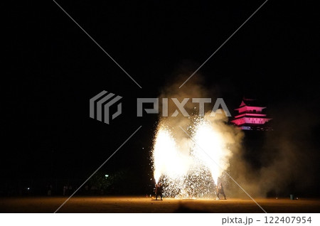 手筒花火 手筒花火 122407954