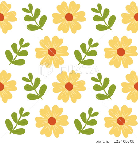 Cute pattern background  122409309