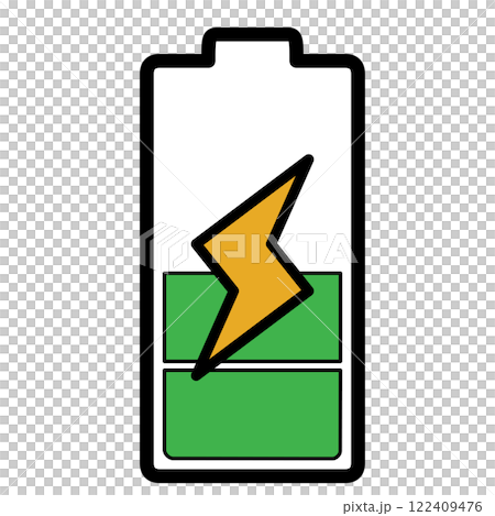 Charging symbol illustration Charging symbol illustration 122409476