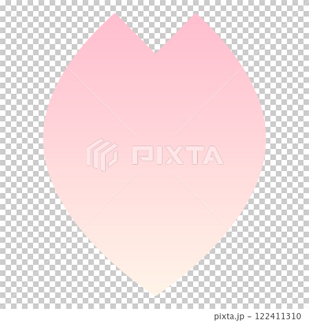 Simple spring color gradient frame background of cherry blossom petals Vector illustration Simple spring color gradient frame background of cherry blossom petals Vector illustration 122411310