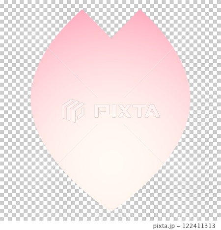 Simple spring color gradient frame background of cherry blossom petals Vector illustration Simple spring color gradient frame background of cherry blossom petals Vector illustration 122411313