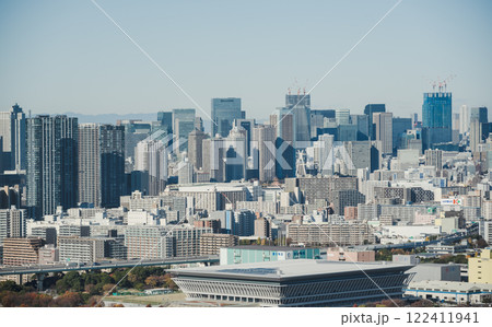 日本:東京空撮2025 122411941