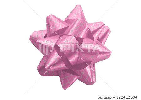 pink ribbon on isolated on transparent background. pink ribbon on isolated on transparent background. 122412004