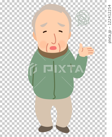 高齢男性 表情ポーズ シニア 高齢者 後期高齢者 高齢男性 表情ポーズ シニア 高齢者 後期高齢者 122412254