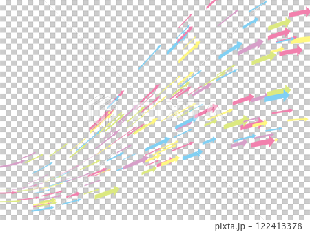 Background material of rising colorful arrows Background material of rising colorful arrows 122413378